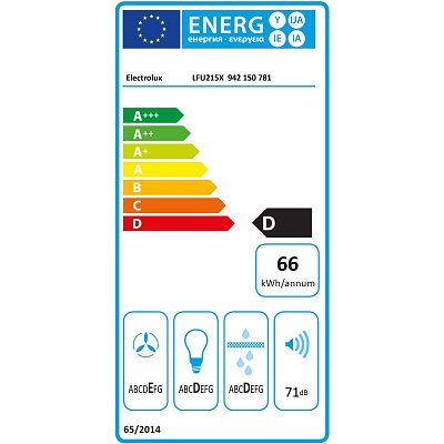 LFU215X ODSAVAČ PAR ELECTROLUX