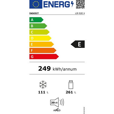 LI9 S2E X CHLADNIČKA KOMBI INDESIT