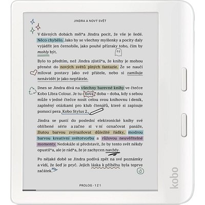 Libra Colour 7'' E Ink Kaleido3 WH KOBO