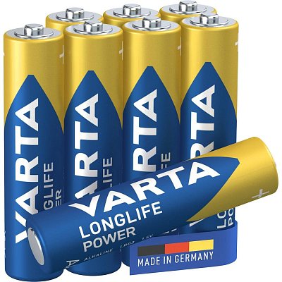 LR03 4+4BP AAA Longlife Power VARTA