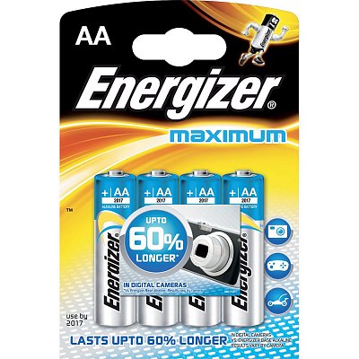 LR6 4BP AA Maximum Alk ENERGIZER