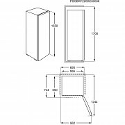 LRB1DE33W CHLADNIČKA MONOKL. ELECTROLUX