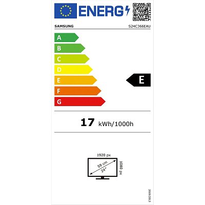 LS24C366EAUXEN prohnutý 75Hz SAMSUNG