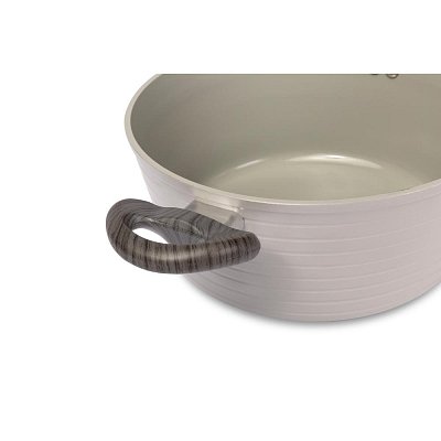 LT1268 KASTROL S POKL.24CM STRIPE LAMART