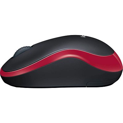 M185 Wireless mouse Red LOGITECH