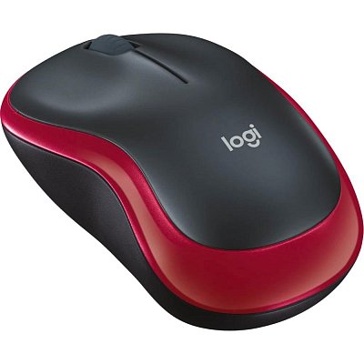 M185 Wireless mouse Red LOGITECH