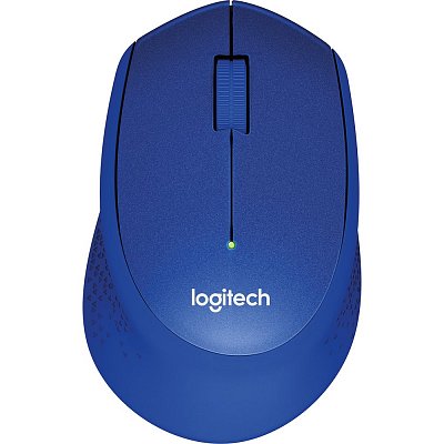 M330 Silent Plus myš Blue LOGITECH