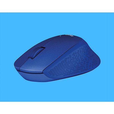 M330 Silent Plus myš Blue LOGITECH