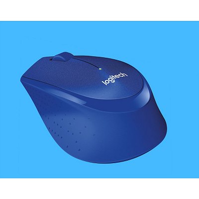 M330 Silent Plus myš Blue LOGITECH