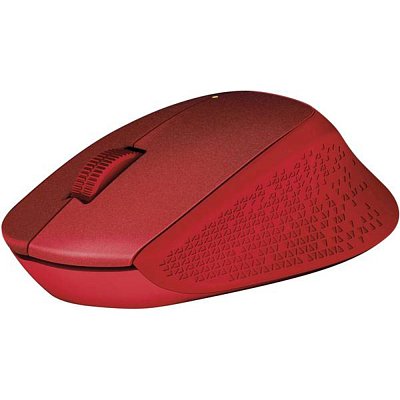 M330 Silent Plus myš Red LOGITECH