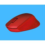 M330 Silent Plus myš Red LOGITECH