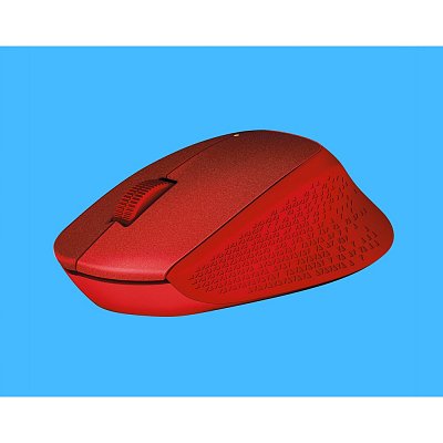 M330 Silent Plus myš Red LOGITECH