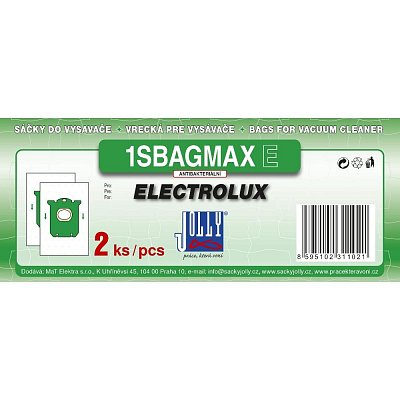MAX 1S BAG E SÁČKY ELECTROLUX 2 KS JOLLY