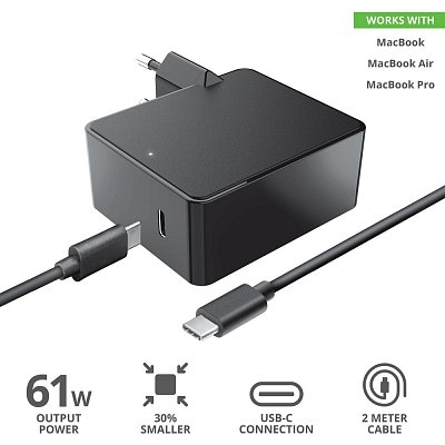 MAXO APPLE 61W USB-C NTB CHARGER TRUST