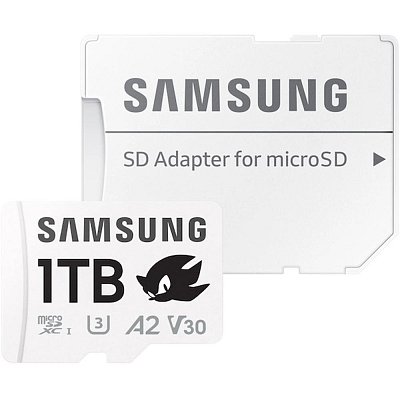 Micro SDXC 1TB PRO Plus Sonic+SD adapter