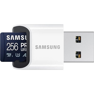 Micro SDXC 256GB PRO Ult + USB SAMSUNG