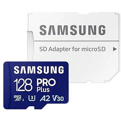 MicroSDHC 128GB PRO Plus+ SD adp SAMSUNG