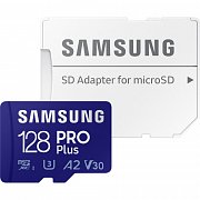 MicroSDHC 128GB PRO Plus+ SD adp SAMSUNG