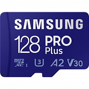 MicroSDHC 128GB PRO Plus+ SD adp SAMSUNG