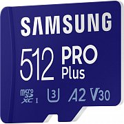 MicroSDHC 512GB PRO Plus+USB adp SAMSUNG