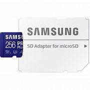 MicroSDXC 256GB PRO Plus+ SD adp SAMSUNG