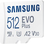 MicroSDXC 512GB EVO Plus+SD adap SAMSUNG
