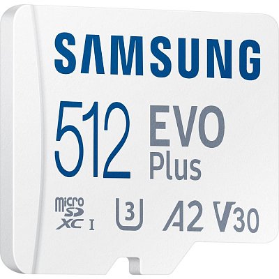 MicroSDXC 512GB EVO Plus +SD adp SAMSUNG
