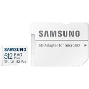 MicroSDXC 512GB EVO Plus +SD adp SAMSUNG
