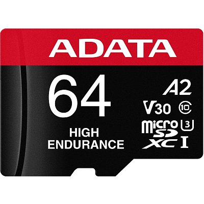 MicroSDXC karta 64GB High Endur. ADATA