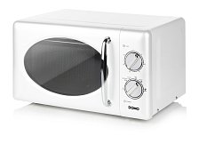 Mikrovlnná trouba retro - bílá - dTest - DOMO DO3125