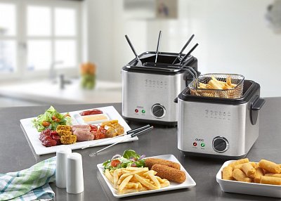 Mini fritéza s fondue 2v1 - PRIMO MFP1