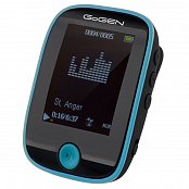 MP3/MP4 přehrávač GoGEN MXM 421 GB8 BT BL, s 1,7" displejem a bluetooth, černý/modrý
