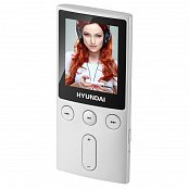 MP3/MP4 přehrávač Hyundai MPC 501 FM, 8GB, 1,8" displej, FM tuner, SD slot, stříbrná barva