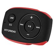 MP3 přehrávač Hyundai MP 312, 8GB, černo/červená barva