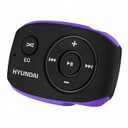 MP3 přehrávač Hyundai MP 312, 8GB, černo/fialová barva