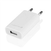 Nabíječka do sítě GoGEN ACH 101 C,1x USB + microUSB kabel 1,2m - bílá