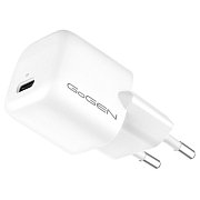 Nabíječka do sítě GoGEN ACHPD130, 1xUSB-C PD, 30W - bílá