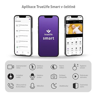 NANNYCAM S3 SMART DĚTSKÁ CHŮVA TRUELIFE