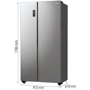 NRR9185DAXL CHLADNIČKA SBS GORENJE