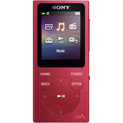 NWE394R digitální Walkman červený SONY