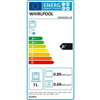 OMSK58CU1B TROUBA VESTAVNÁ WHIRLPOOL