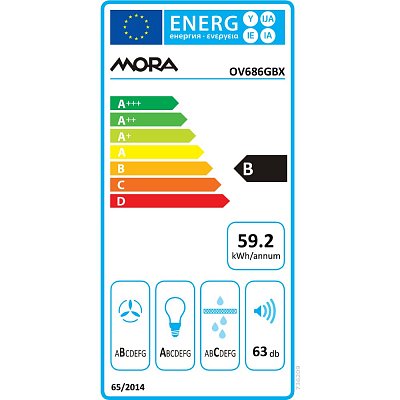 OV 686GBX ODSAVAČ PAR KOMÍN. MORA