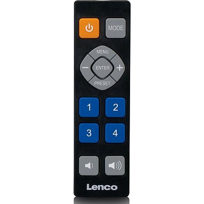 PDR 065BK RÁDIO DAB+/FM S BT LENCO