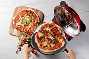 Pizza pec na čerstvou pizzu - červená - DOMO DO9284PZ