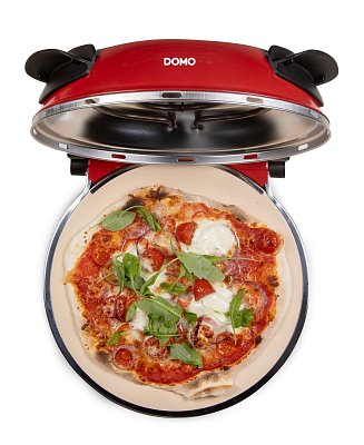 Pizza pec na čerstvou pizzu - červená - DOMO DO9284PZ