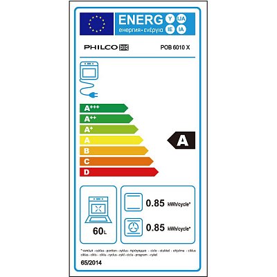 POB 6010 X vestavná trouba PHILCO