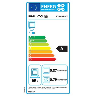 POB 698 MX vestavná trouba PHILCO