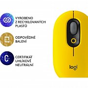 POP MOUSE Blast Yellow LOGITECH