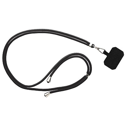 Popruh na krk GoGEN NPL160 pro telefony, univerzální - černý