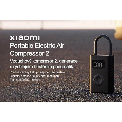 Portable Electric Air Compress. 2 XIAOMI